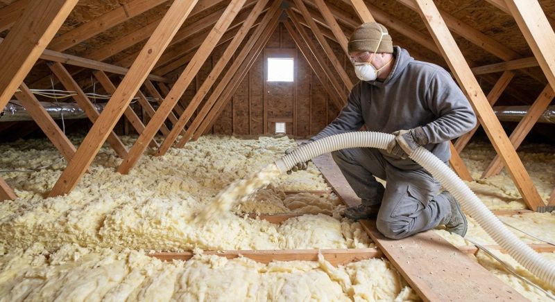 Blown Insulation Installation in Longmont, CO