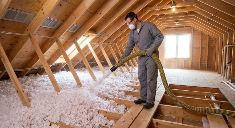 Blown Insulation Installation in Boulder, CO
